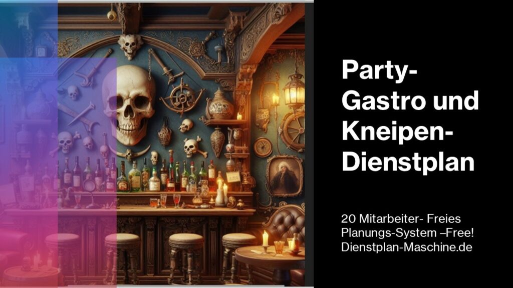 gastro dienstplan - kneipen-dienstplan kostenlos